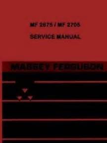 2705 - Fiche technique Massey Ferguson 2705