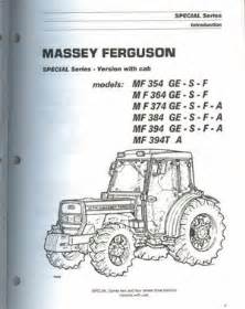 384V - Fiche technique Massey Ferguson 384V